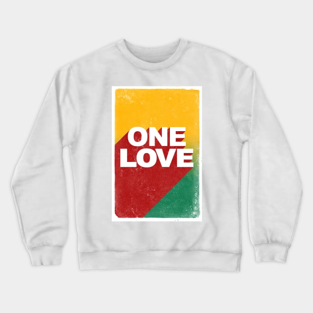 One love Crewneck Sweatshirt by nikovega21